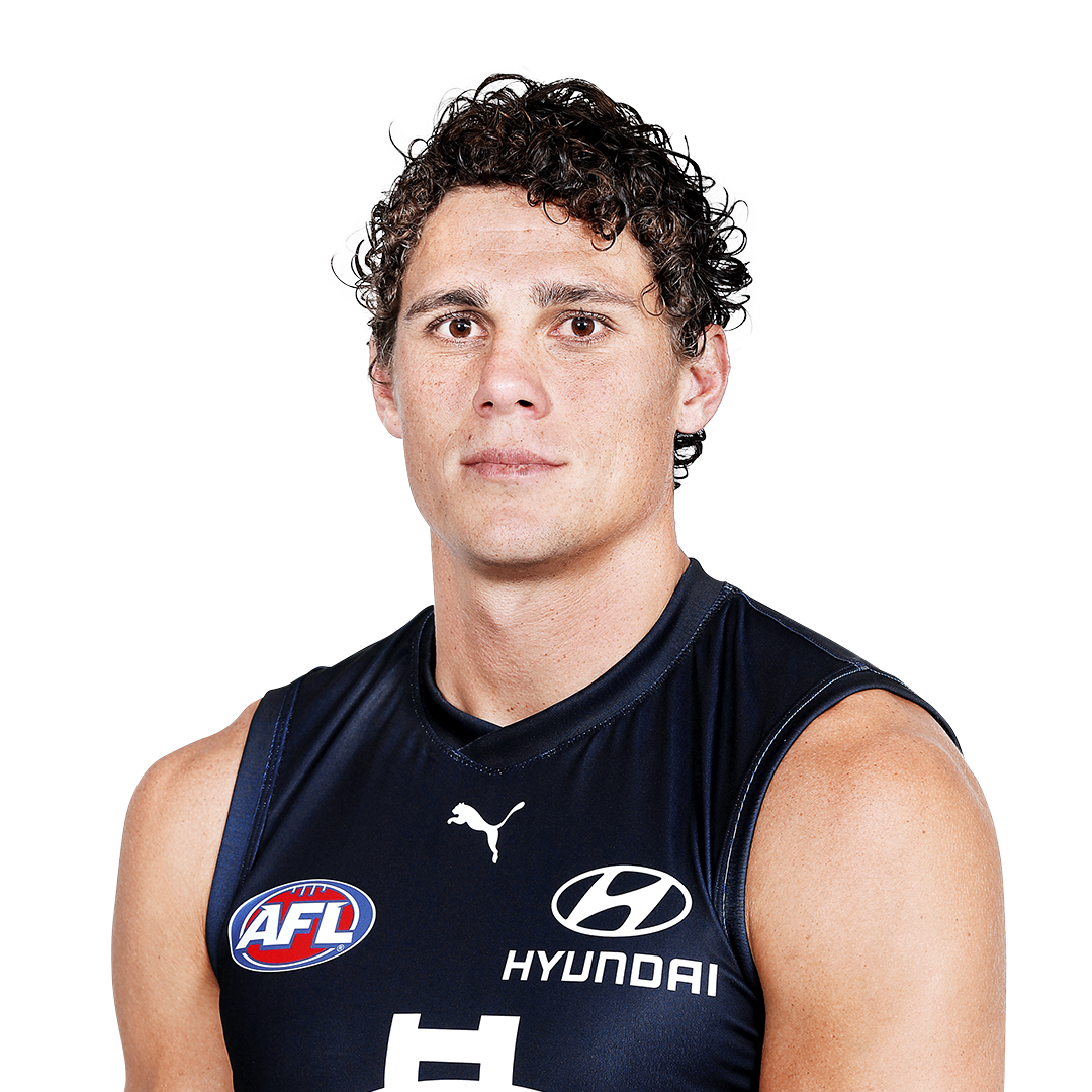 Charlie Curnow Carlton Blues AFL Player Profile SuperCoach & AFL Fantasy Zero Hanger